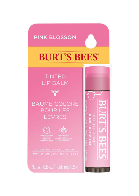 Burts Bees Lip Balm Tinted Pink Blossom 4.25g