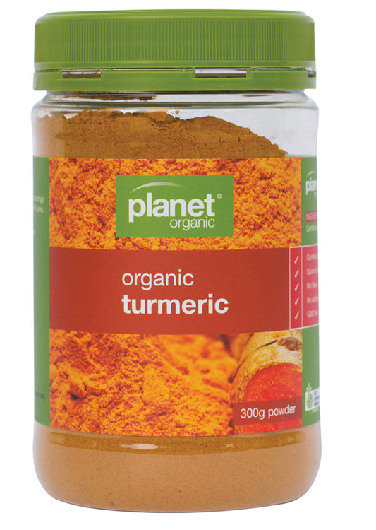 Planet Organic Org Turmeric Jar 300g