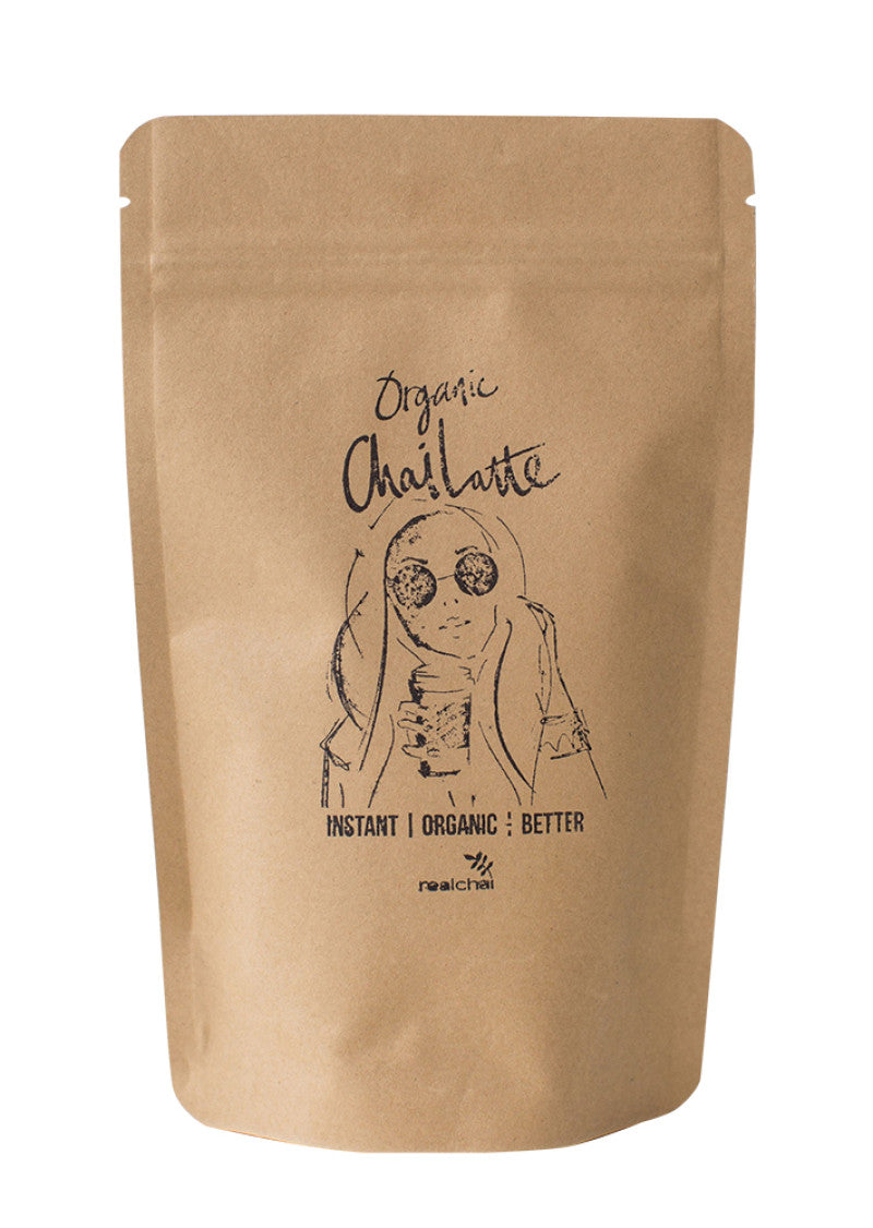 Realchai Organic Chai Latte Refill Bag 200g