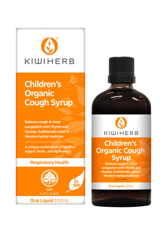 Kiwiherb Children's Organic Cough Syrup 100ml