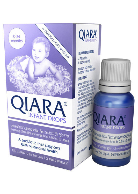 Qiara Infant Drops Probiotic 300 Mill Orgsms Oral Liq 7.5ml