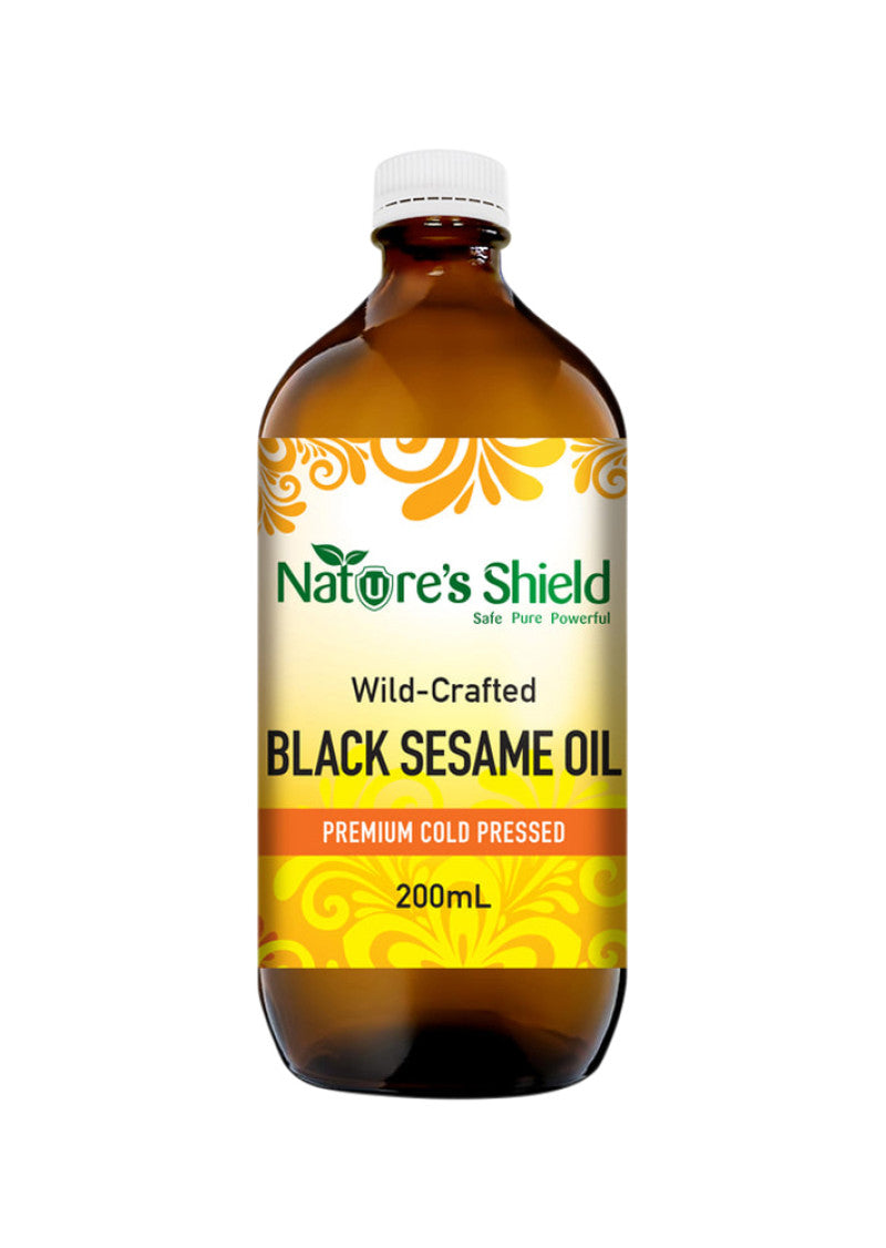 Nature's Shield Wild Crafted Black Sesame Oil 200ml