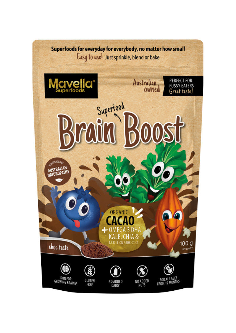 Mavella Superfoods Brain Superfood Smoothie Boost Cacao 100g