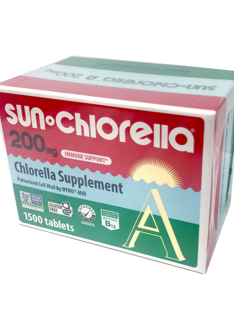 Sun Chlorella Chlorella A 200mg Tablets 1500t