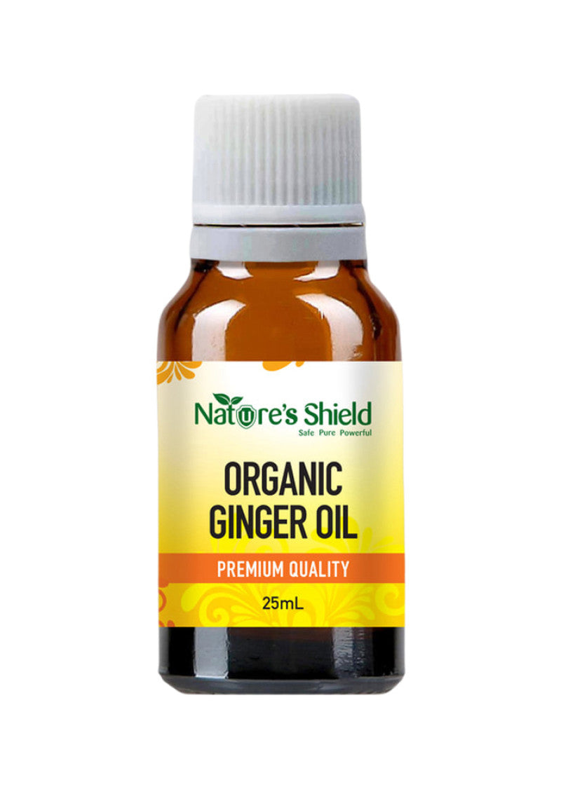 Nature's Shield Org Essential Oil Ginger 25ml