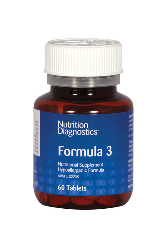 Nutrition Diagnostics Formula 3 60t