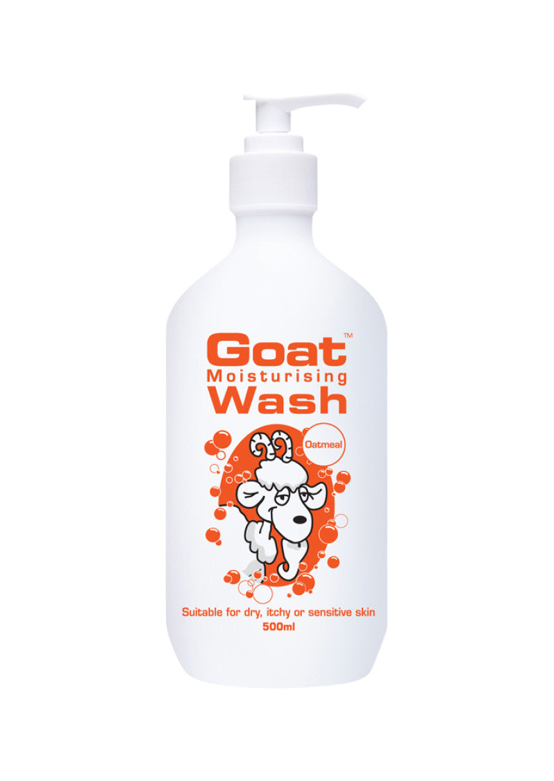 Goat Soap Aust Wash Oatmeal 500ml