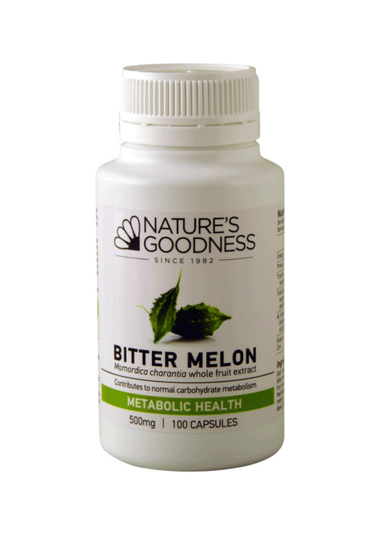 Nat Goodness Bitter Melon 500mg 100c