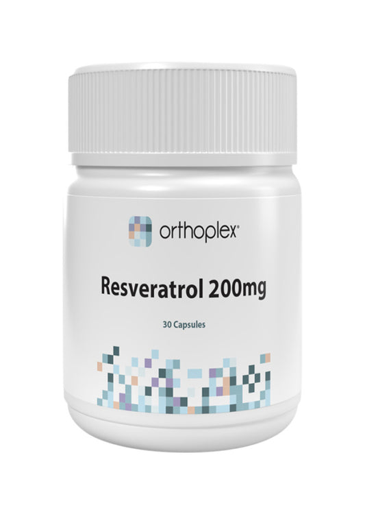 Orthoplex White Resveratrol 200mg 30c