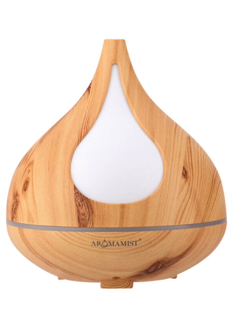 Aromamist Ultrasonic Mist Diffuser Woodgrain Beech