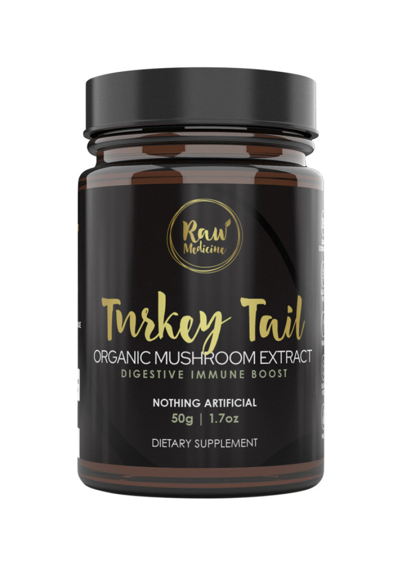 Raw Medicine Org Mushroom Extract Turkey Tail 50g