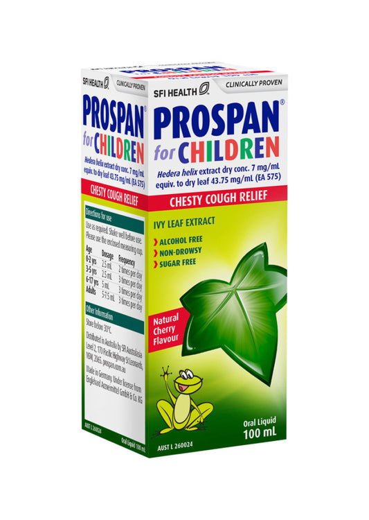 SFI Health Prospan For Children Chesty Cough Relief 100ml