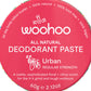 Woohoo Deodorant Paste Urban (Regular Strength) Tin 60g