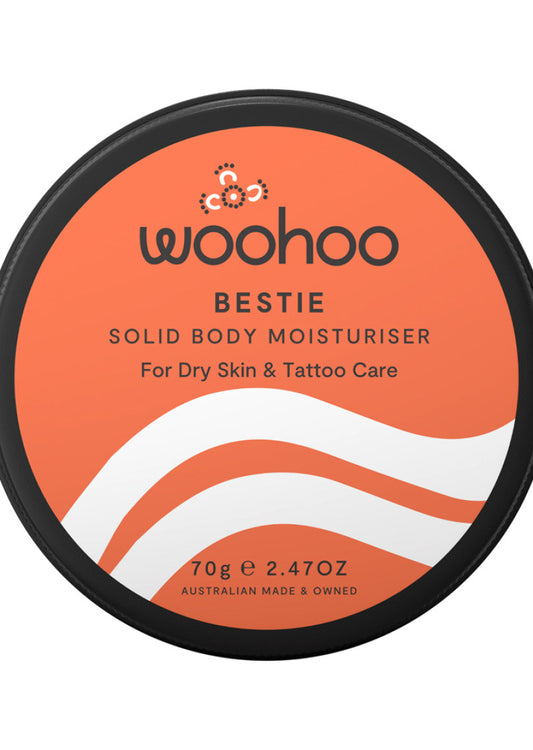 Woohoo Body Moisturiser Solid Bestie 70g