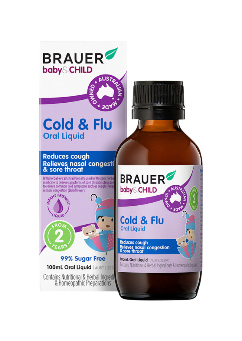 Brauer Baby Child Cold and Flu 100ml