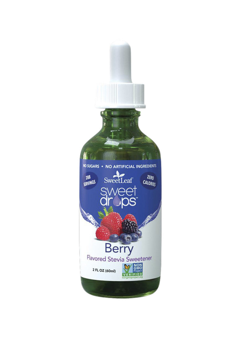 Sweet Leaf Sweet Drops Stevia Liquid Berry 60ml