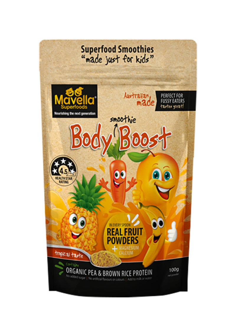 Mavella Superfoods Body Superfood Smoothie Boost Tropical 100g