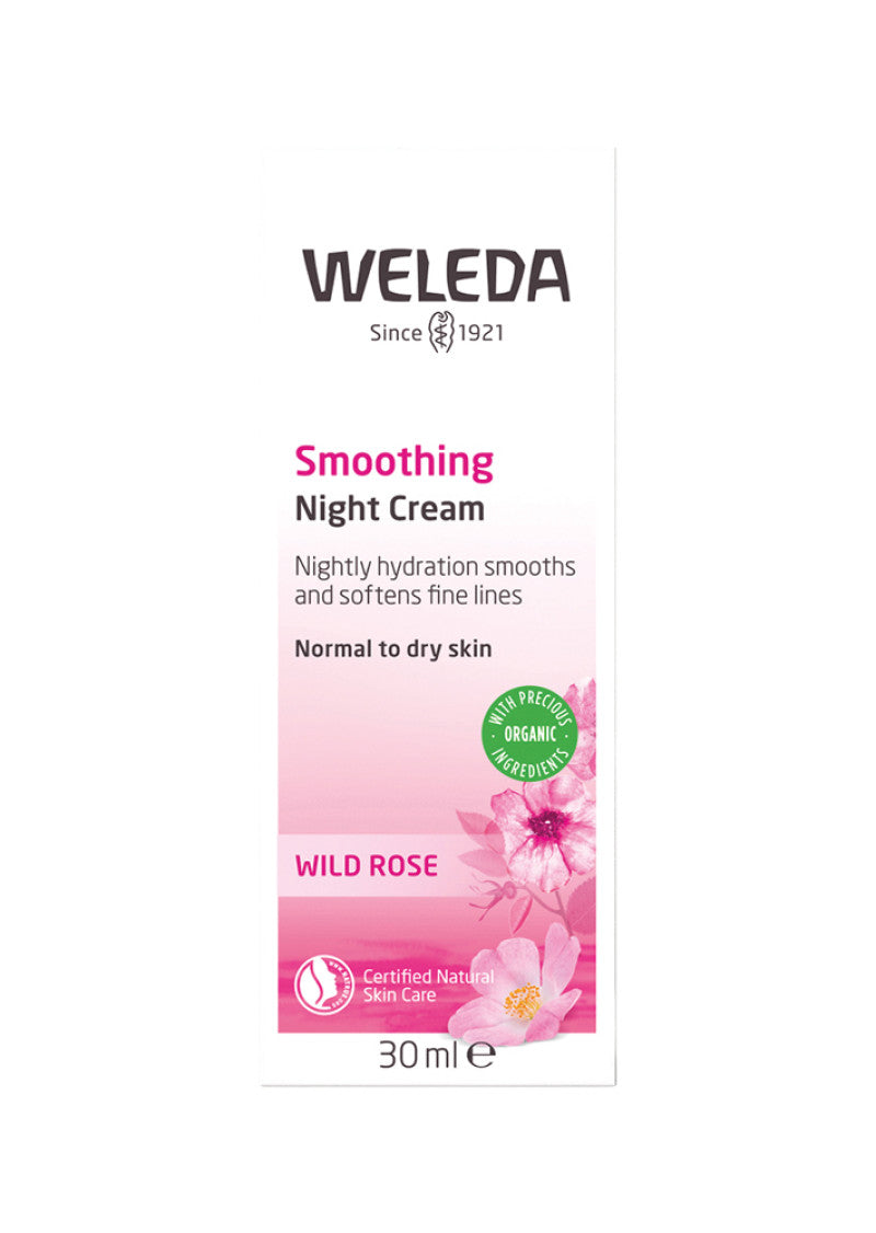 Weleda Night Cream Smoothing (Wild Rose) 30ml