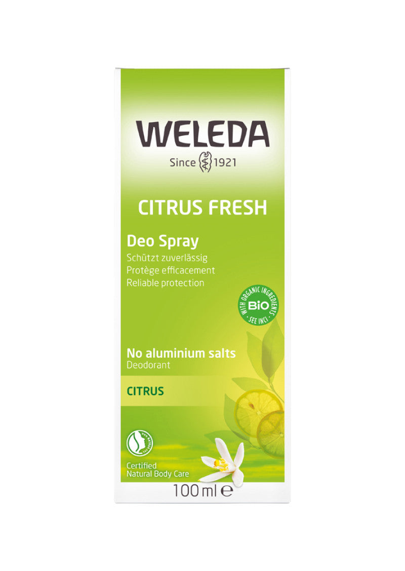 Weleda Org Deo Spray Citrus Fresh (Citrus Deodorant) 100ml