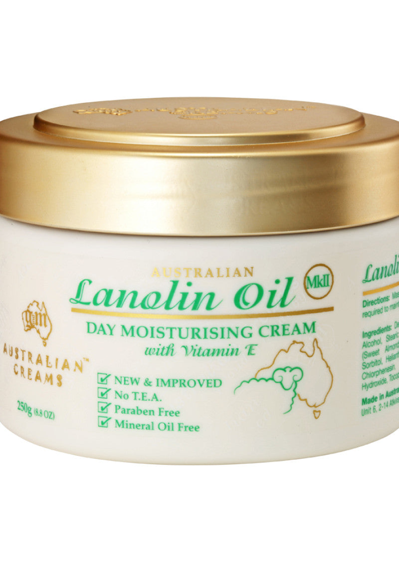 Australian Creams Mkii Cream Lanolin Oil Day 250g