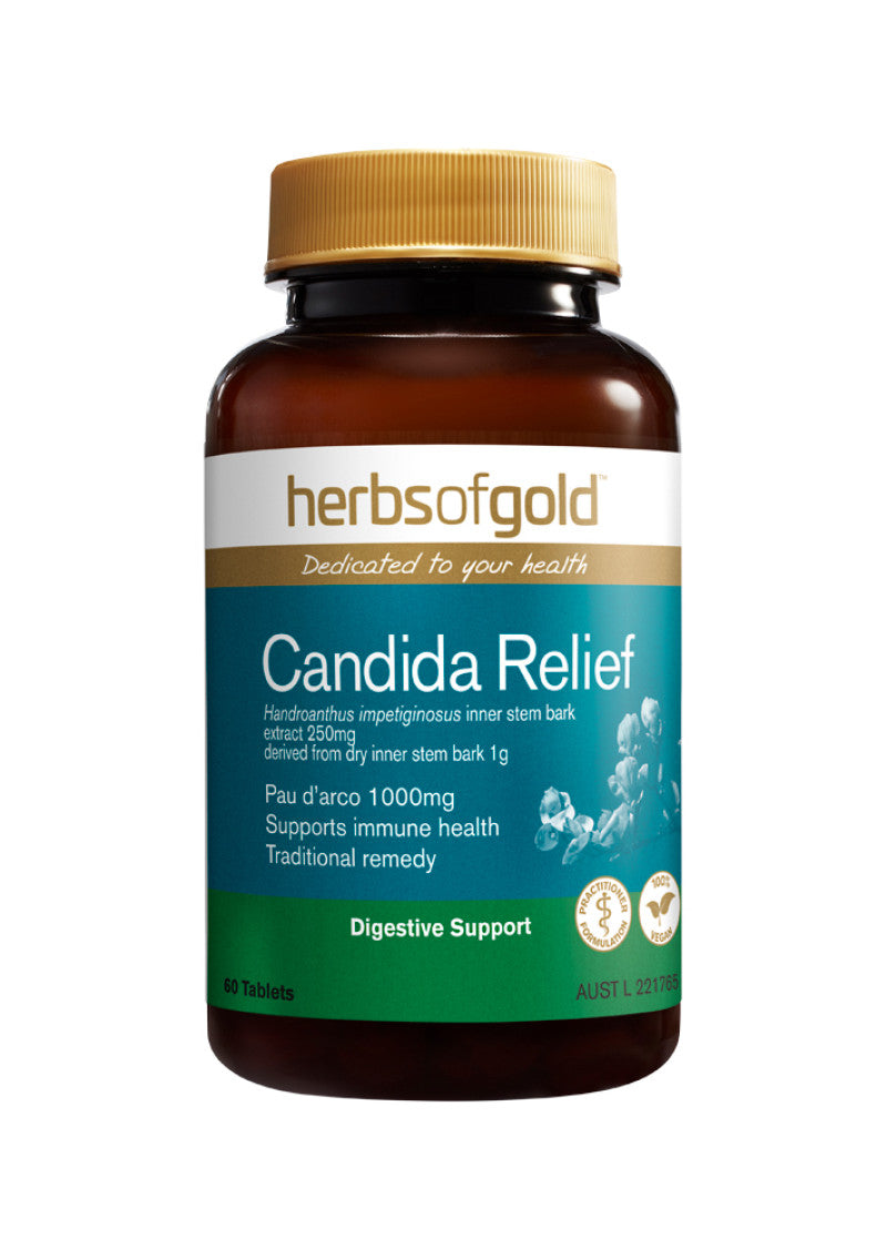 Herbs Of Gold Candida Relief 60t