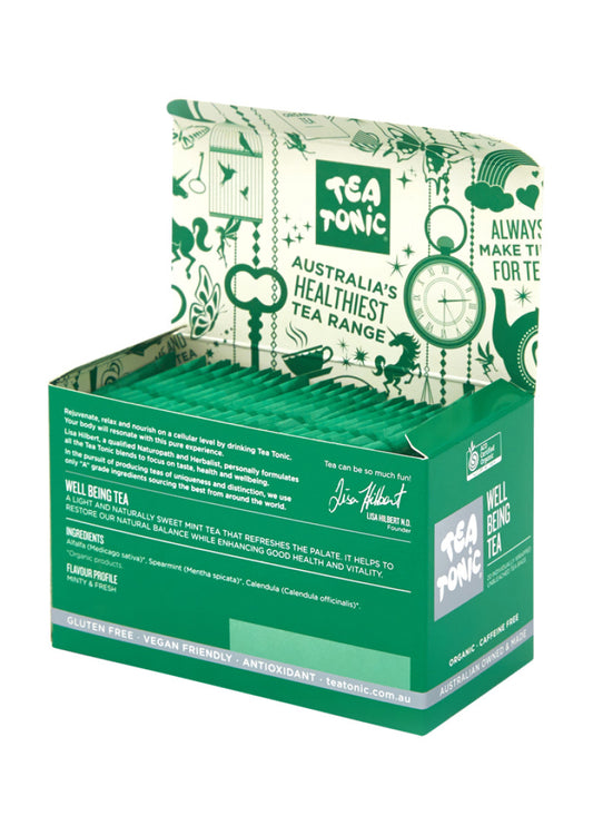 Tea Tonic Organic Well Being Tea x 20 Tea Bags