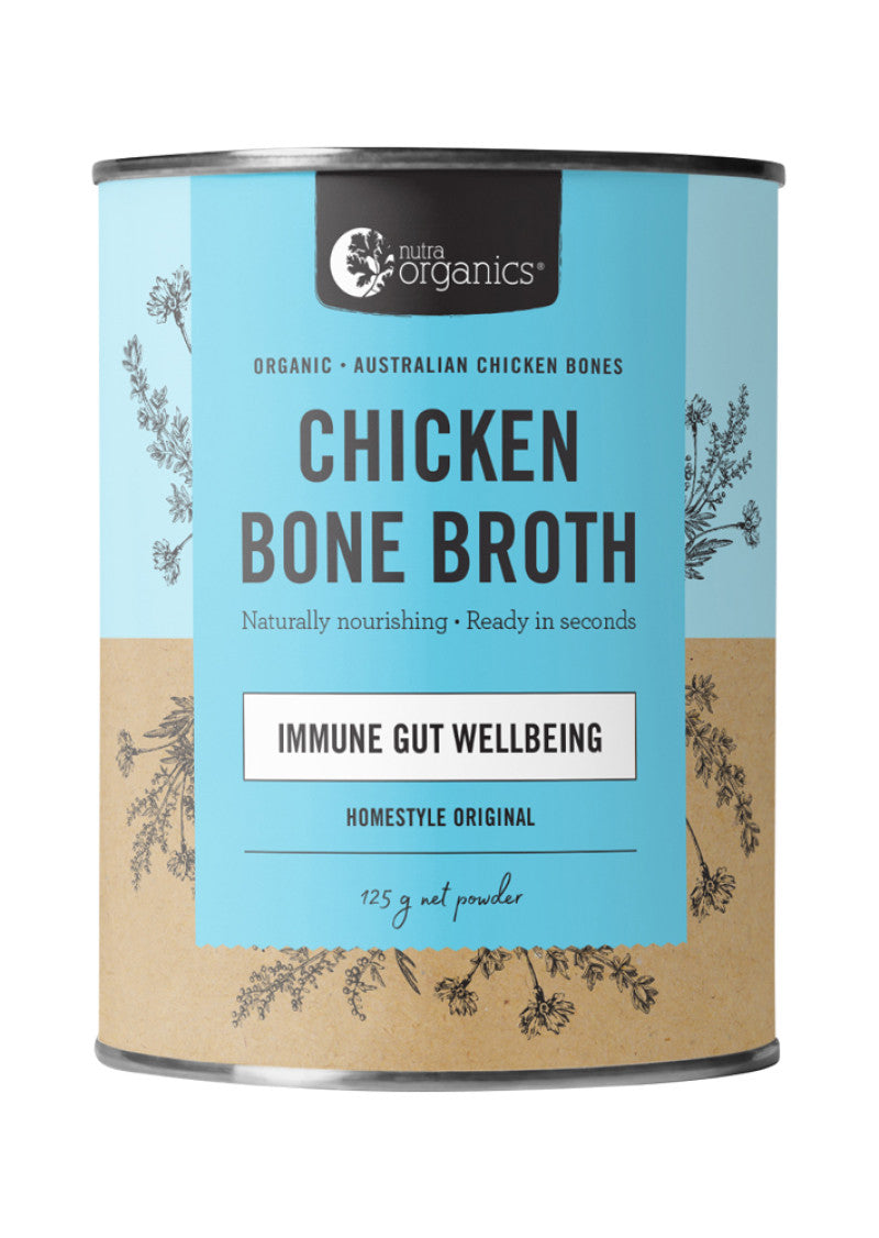 Nutra Organics Bone Broth Chicken Homestyle Original 125g