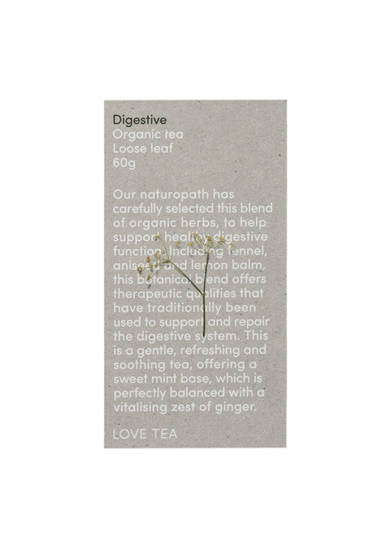 Love Tea Organic Digestive Loose Leaf 60g