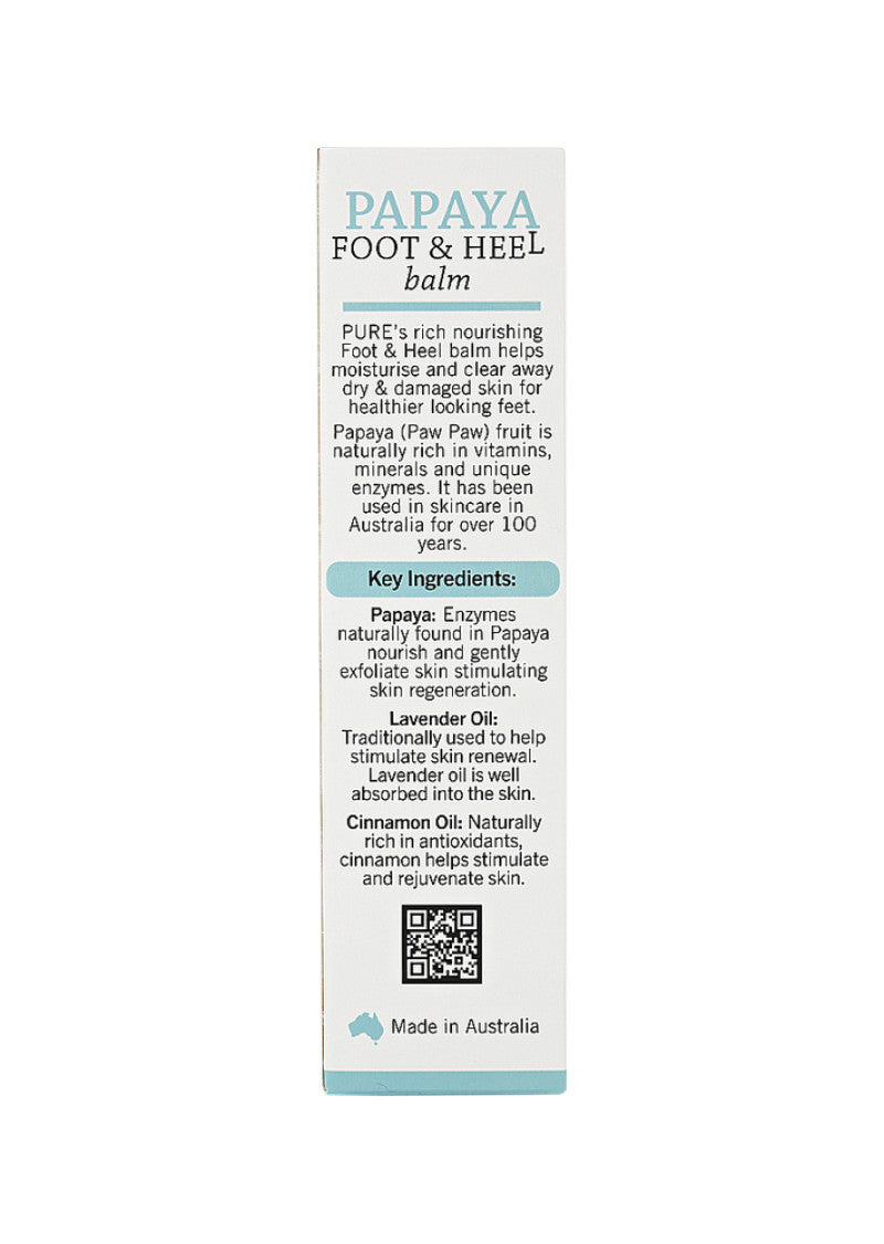 P'URE Papayacare Papaya Foot and Heel Balm 50g