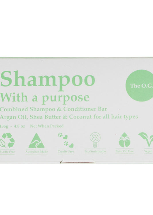 Shampoo w a Purpose Bar Shampoo Conditioner The O.G. 135g