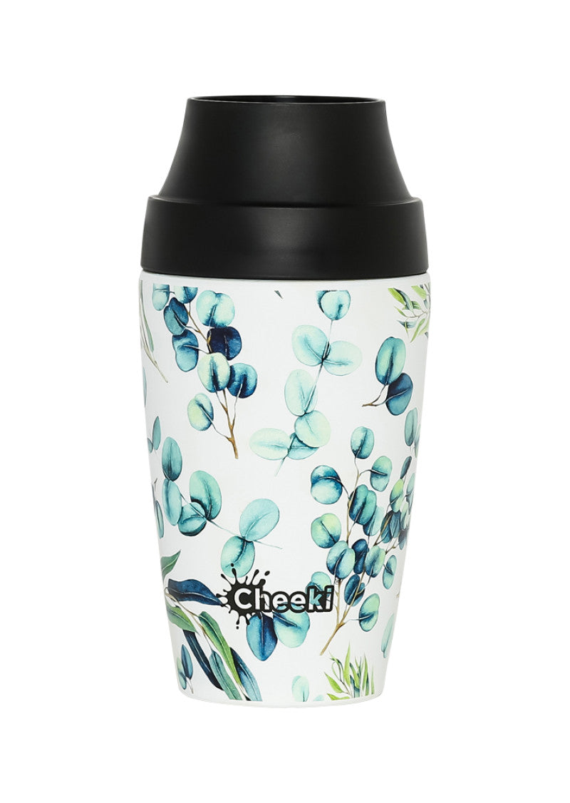 Cheeki Insulated Coffee Mug 3D Watercolour 350ml