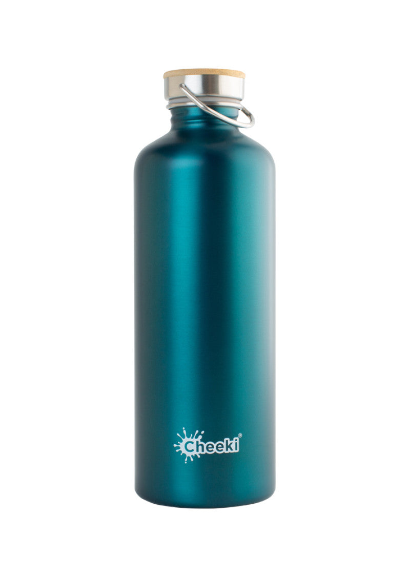 Cheeki Stainless Steel Bottle Thirsty Max Teal 1.6L