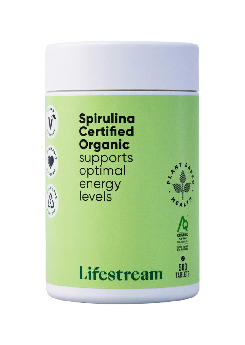 Lifestream Org Spirulina 500t