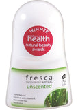 Fresca Natural Deodorant Unscented 50ml