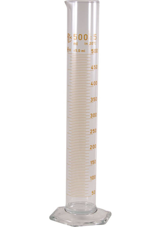 Measuring Cylinder Glass Graduated 500ml