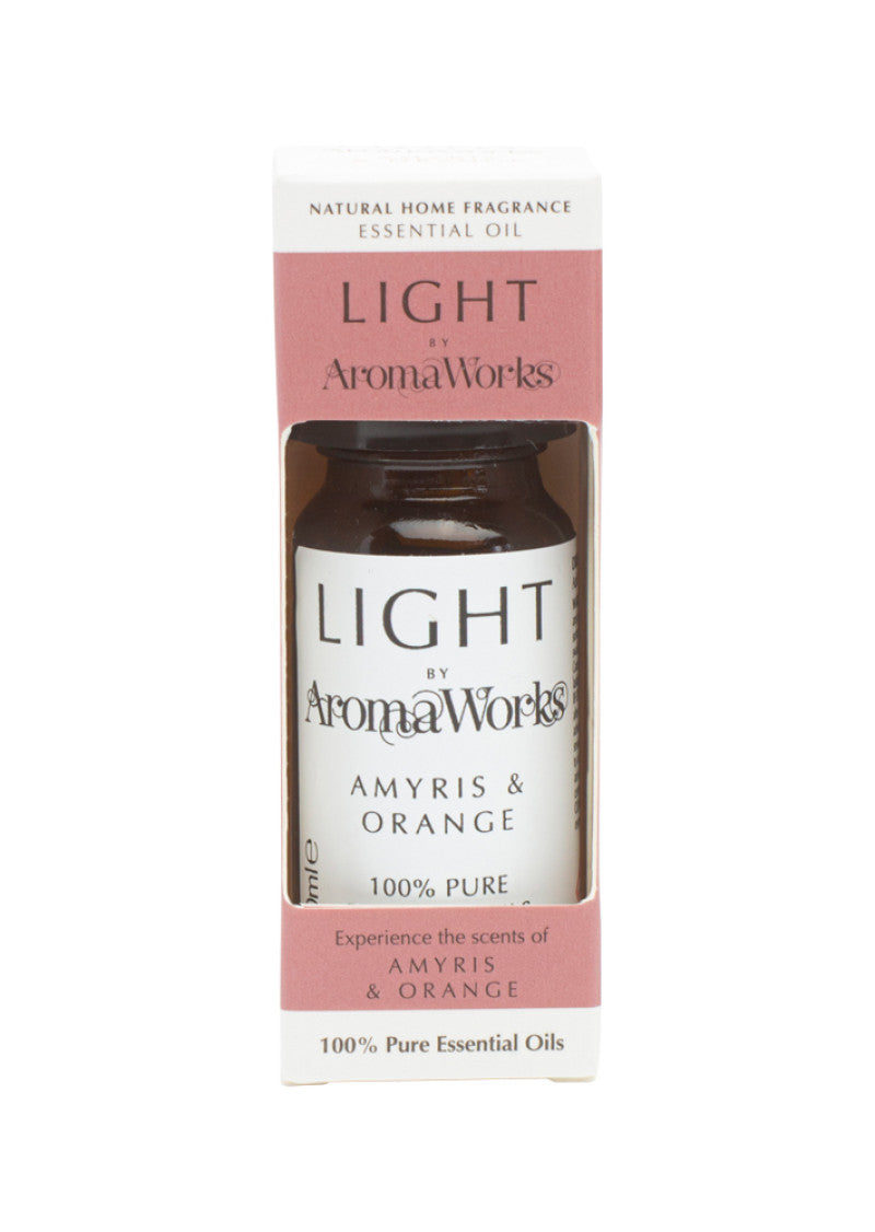 AromaWorks Light Essential Oil Blend Amyris and Orange 10ml