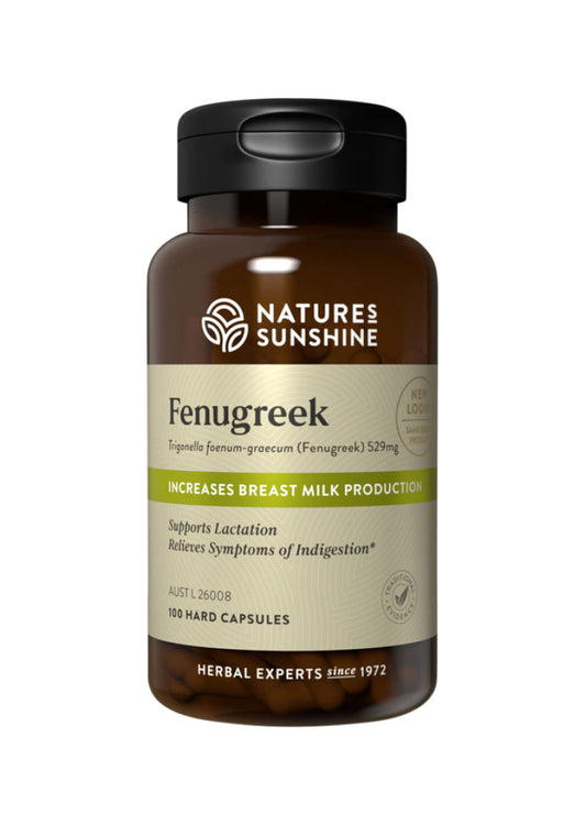 Nature's Sunshine Fenugreek 529mg 100c