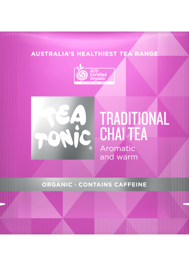 Tea Tonic Organic Traditional Chai Tea x 20 Tea Bags