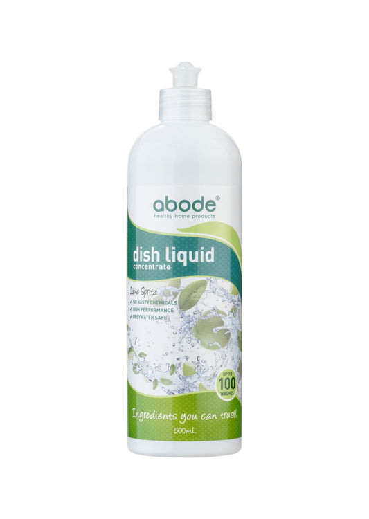 Abode Dish Liquid Concentrate Lime Spritz 500ml