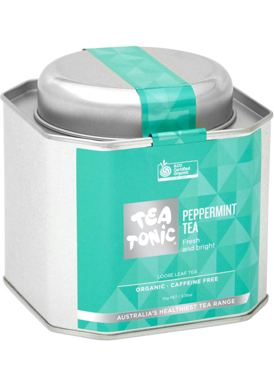 Tea Tonic Organic Peppermint Caddy Tin 95g