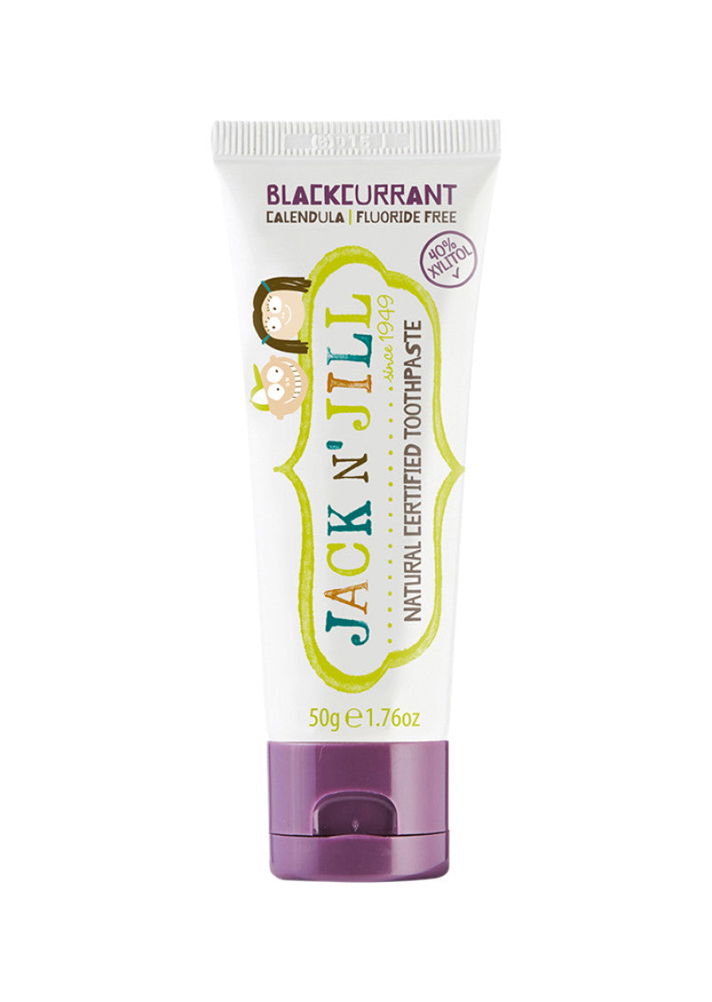 Jack N' Jill Natural Calendula Toothpaste Blackcurrant 50g