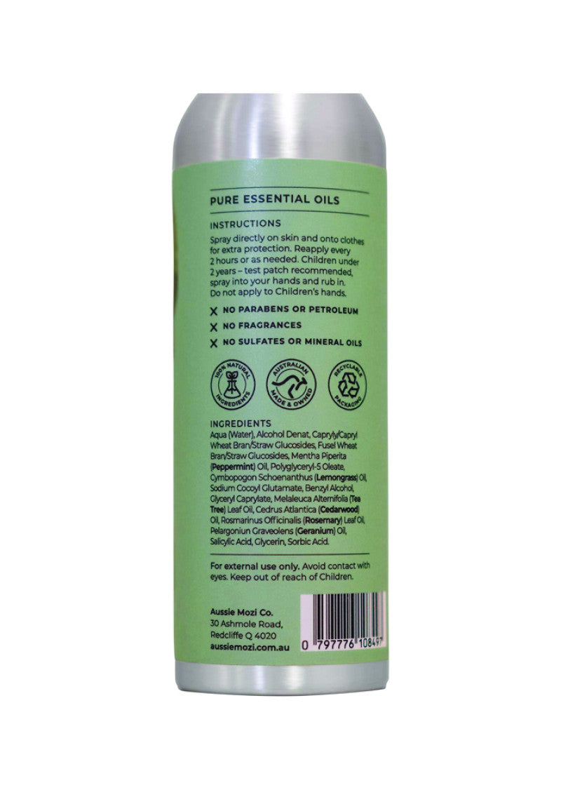 Aussie Mozi Co Natural Outdoor Spray 150ml