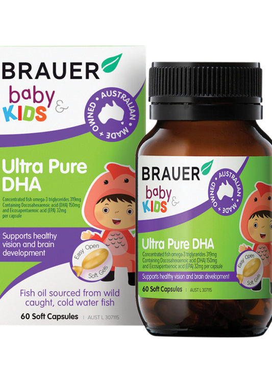 Brauer Baby Kids Ultra Pure DHA 60c