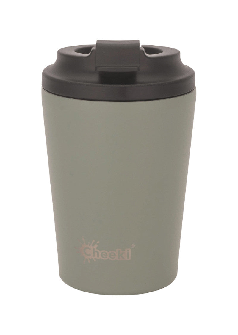 Cheeki Insulated Coffee Cup Moss 350ml