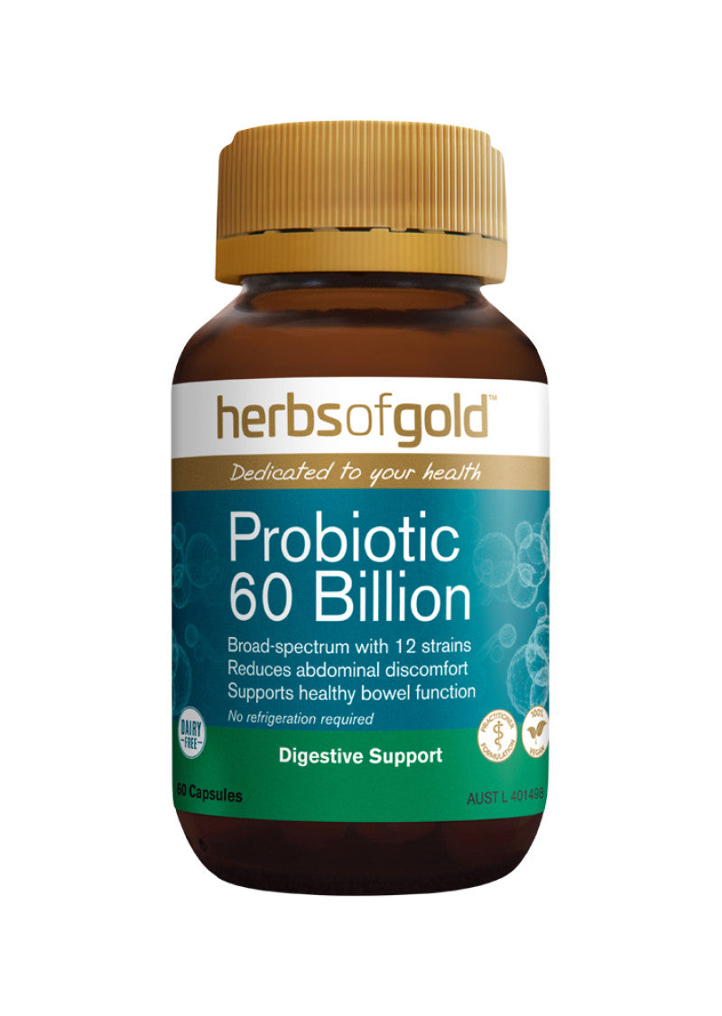 Herbs of Gold Probiotic 60 Billion 60c