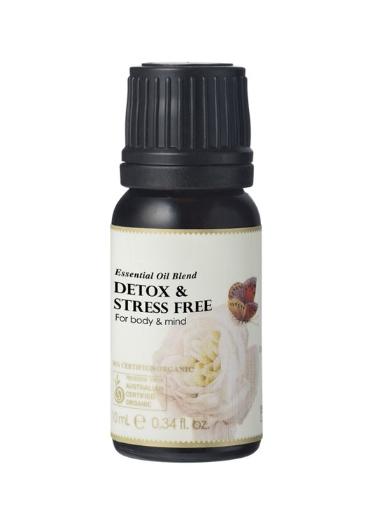 Ausganica Org Essential Oil Blend Detox Stress Free 10ml