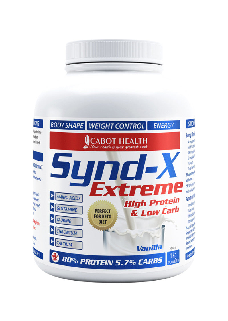 Cabot Health SyndX Extreme Vanilla 1kg