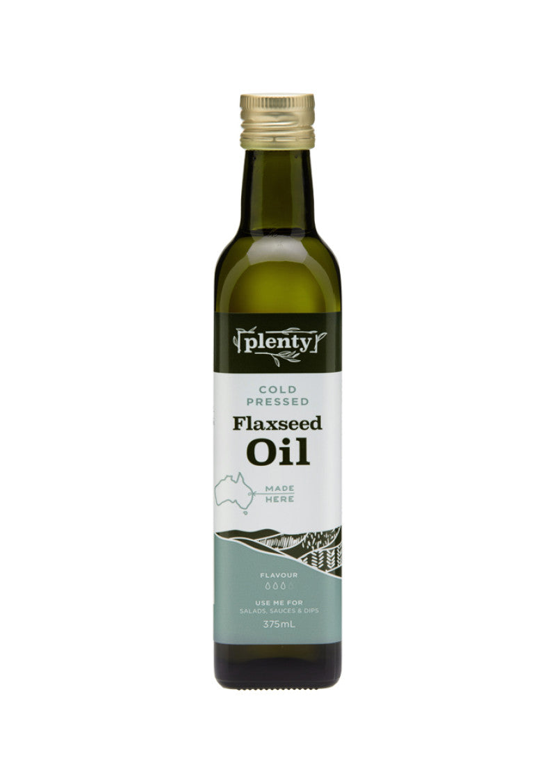 Plenty Cold Pressed Flaxseed Oil 375ml