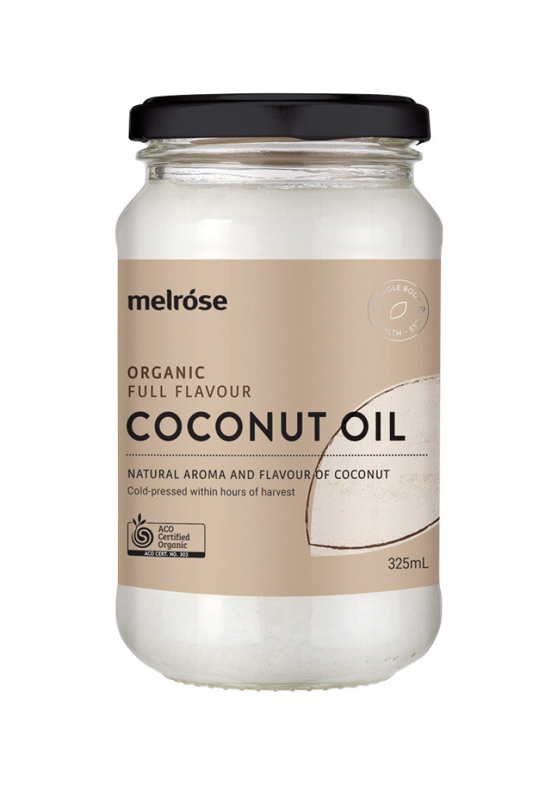 Melrose Organic Coconut Oil Full Flavour 325ml