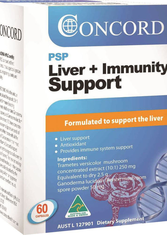 Concord PSP Liver Plus Immunity Support 60c